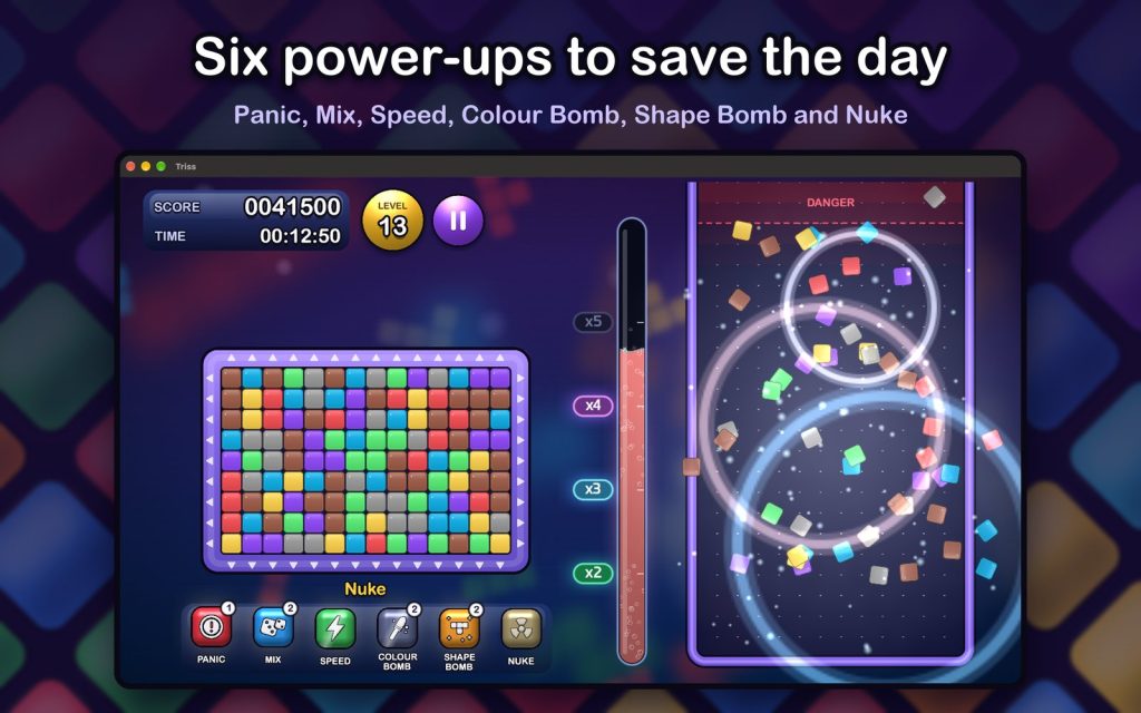 The Nuke going off in the tower on the Mac